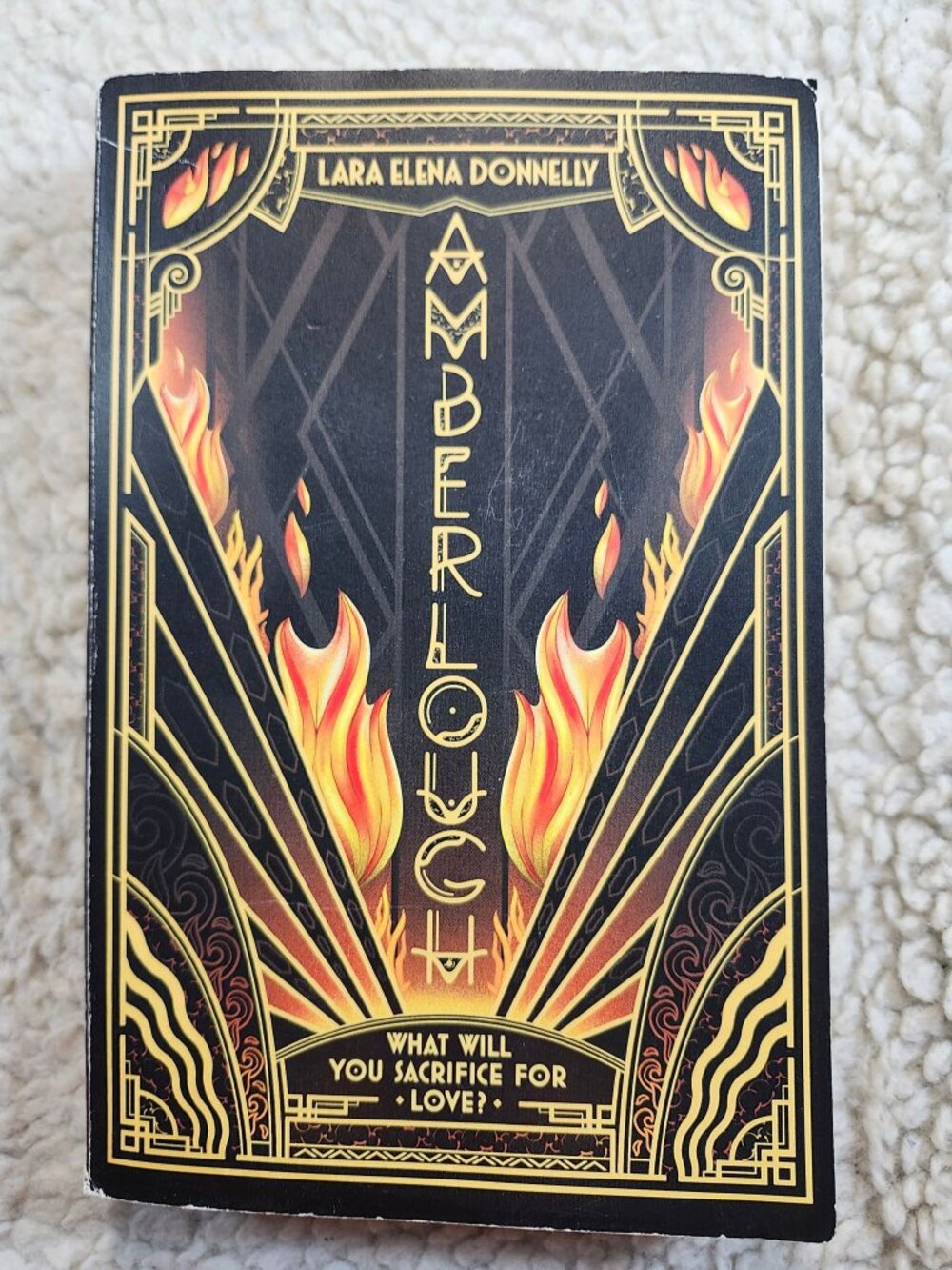 Lara Elena Donnelly Amberlough Trade Paperback 2018 Fiction Historical Fantasy